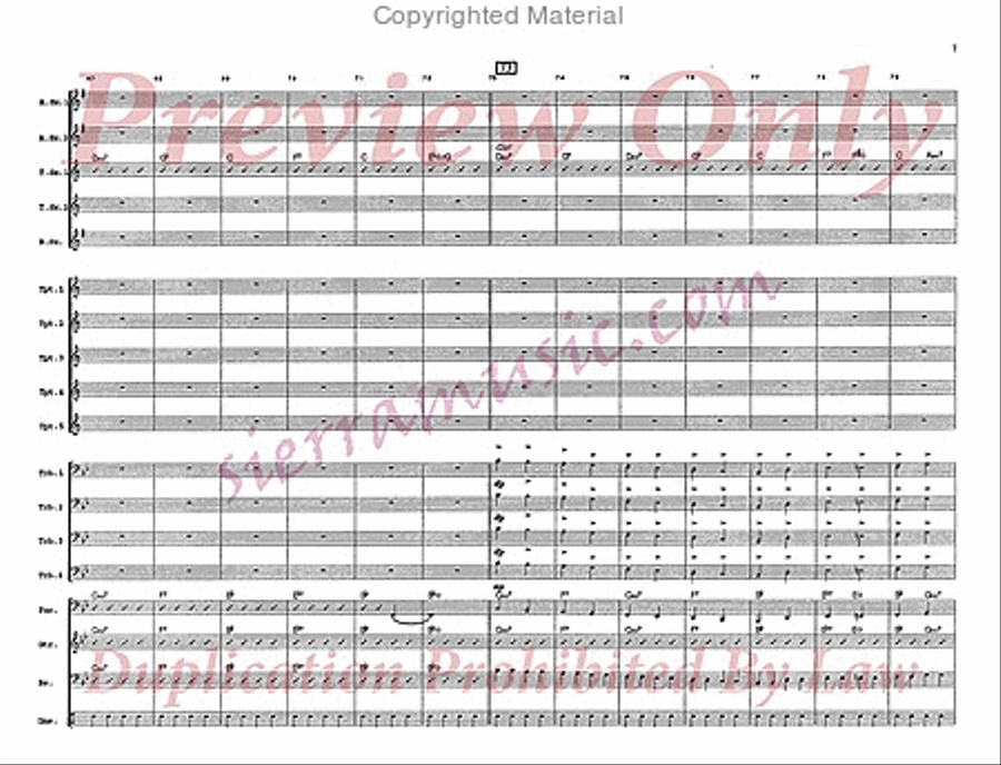 Plain Brown Wrapper Big Band scores gallery preview page 8
