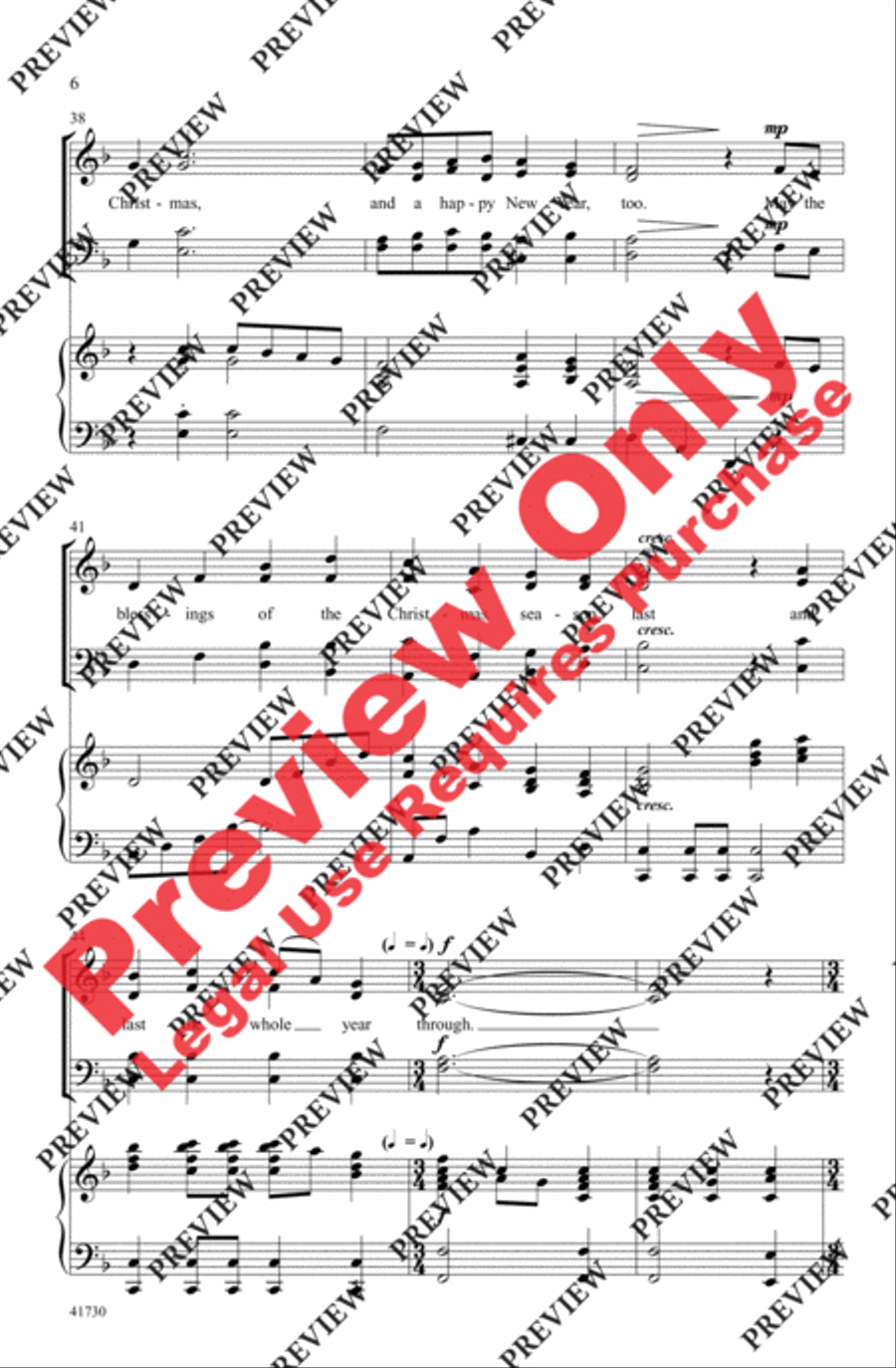 Have a Very Merry Christmas - SoundTrax CD (CD only) Choir scores gallery preview page 6