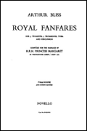 Bliss: Six Royal Fanfares Brass Ensemble (Score and Parts)