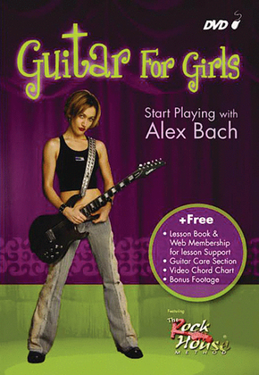 Book cover for Alex Bach - Guitar for Girls