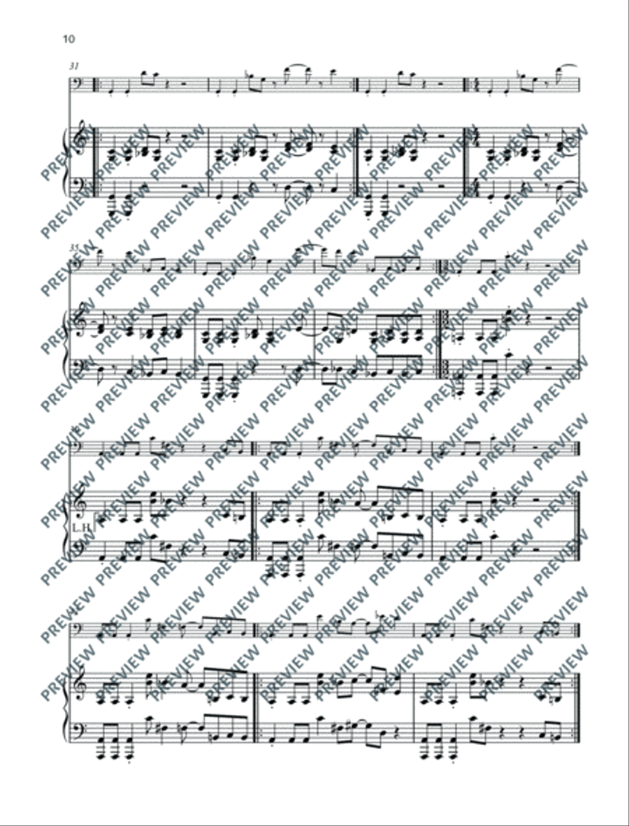 Zwei Studien zu einer Landschaft Piano Accompaniment scores gallery preview page 11