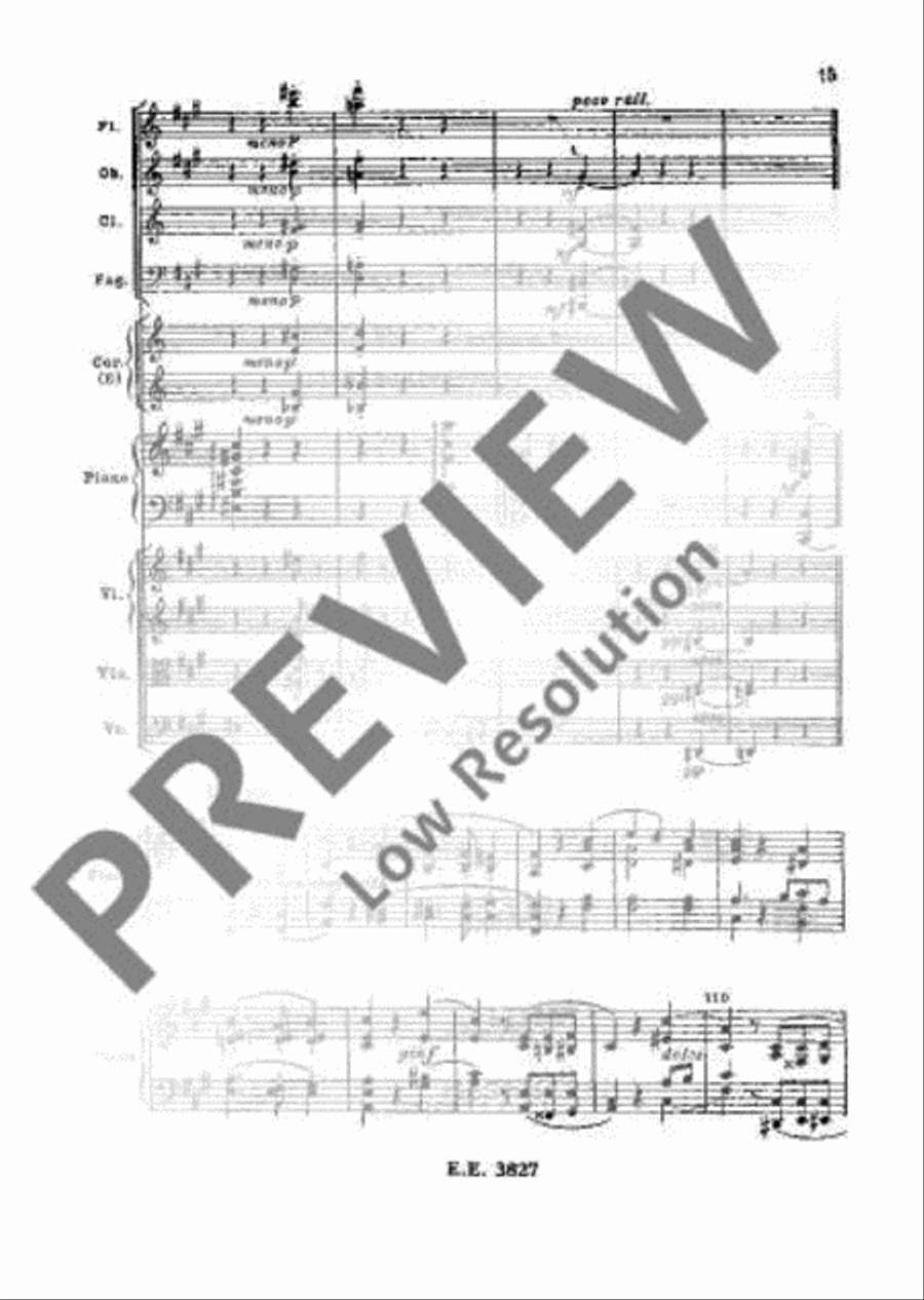 Symphonic Variations Orchestra scores gallery preview page 20