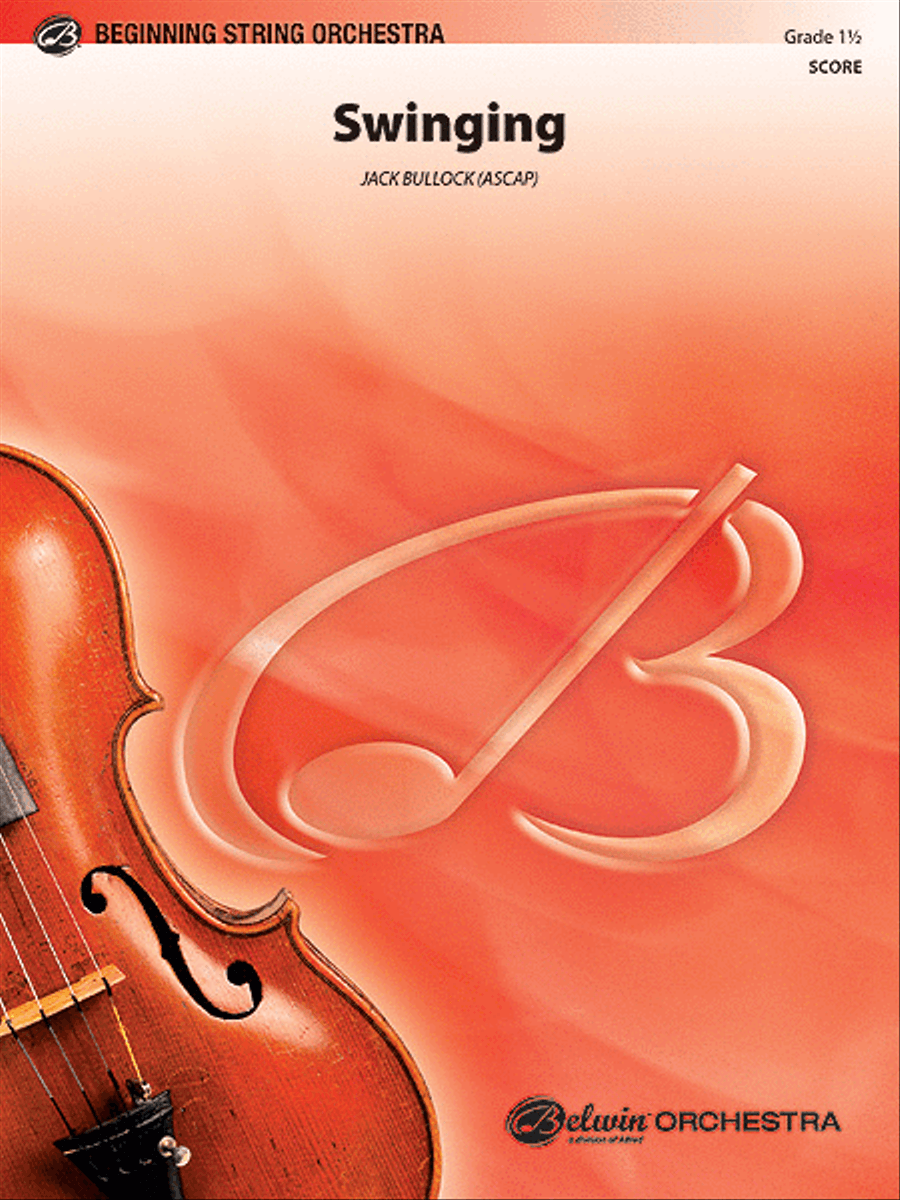 Swinging (score only) String Orchestra scores gallery preview page 1