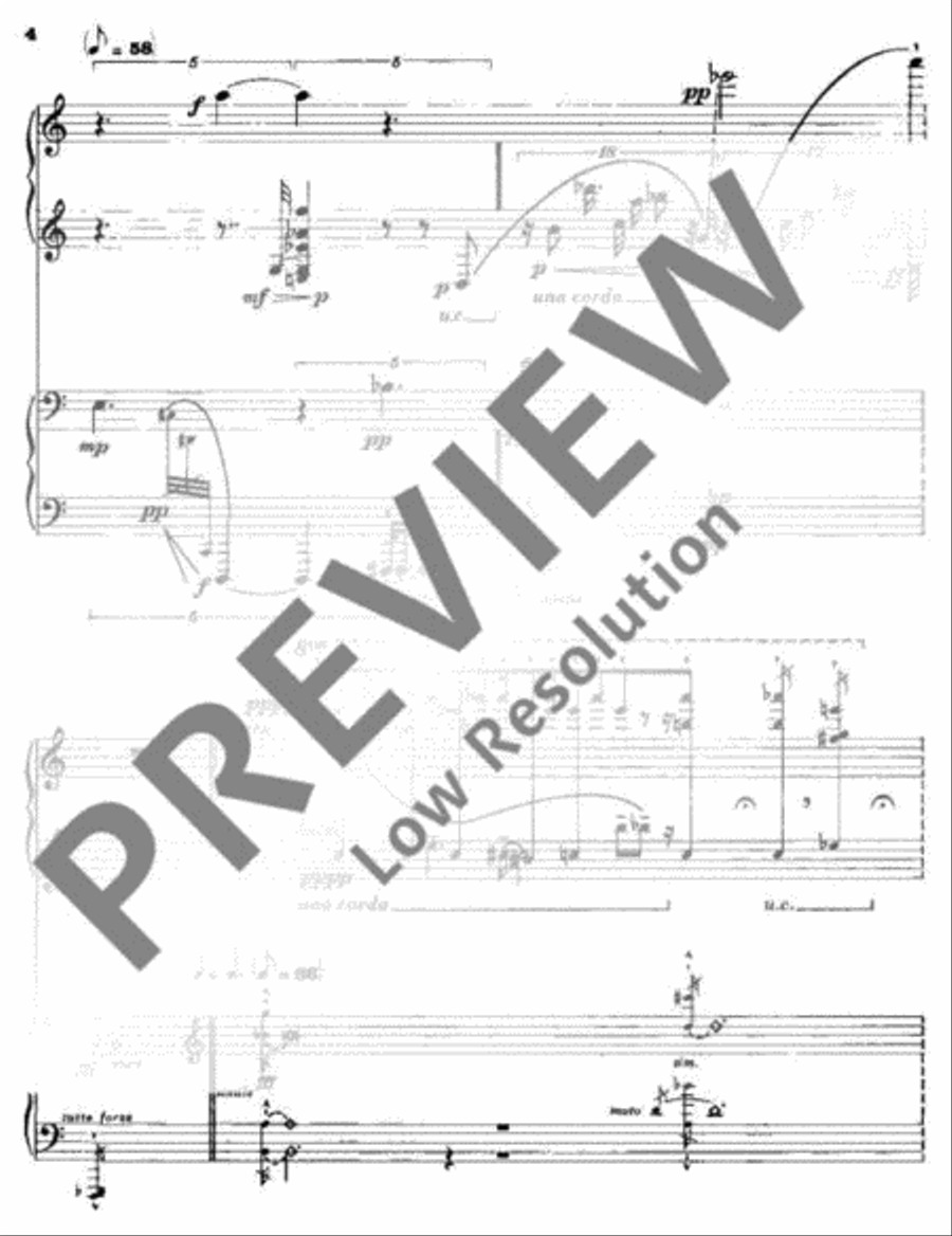 Sonata No. 2 Sonata No. 2 Piano Duet scores gallery preview page 7