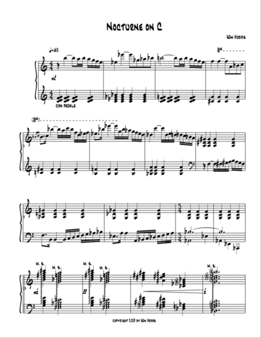 Nocturne on C Nocturne on C Piano Method scores gallery preview page 2