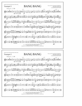 Bang Bang - Trumpet 3