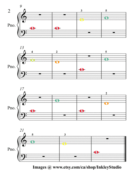 Kittens - A Cloudy Day for Easy Piano