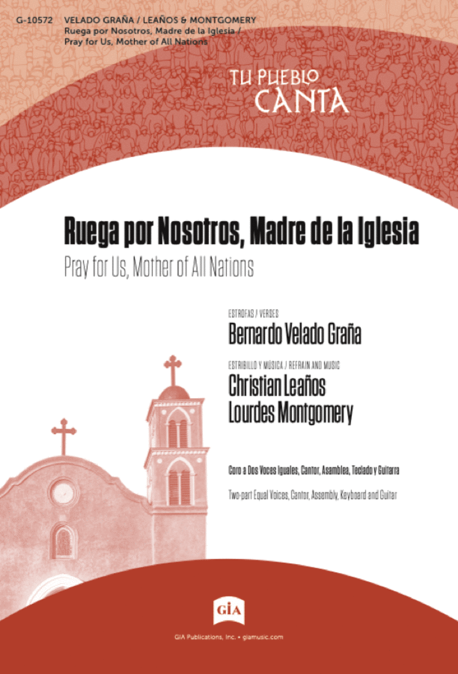 Ruega por Nosotros, Madre de la Iglesia - Guitar edition Guitar scores gallery preview page 1