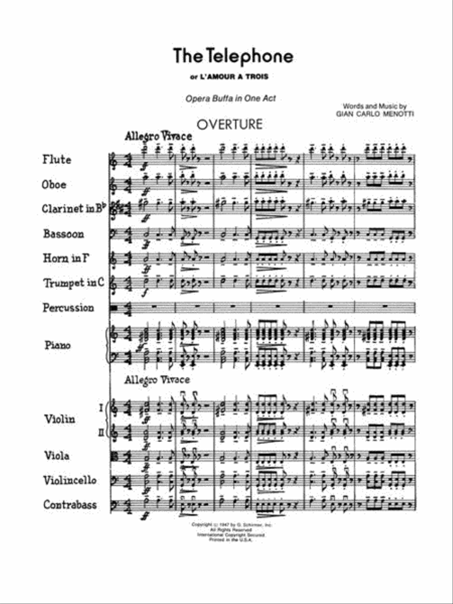 The Telephone Orchestra scores gallery preview page 5