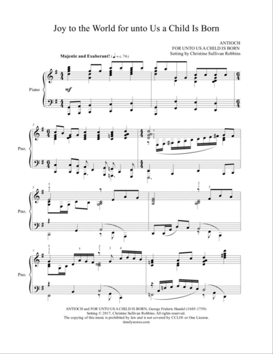 For the Crowning of the Year: Piano Arrangements to Celebrate Advent, Christmas, and the New Year Piano Solo scores gallery preview page 3