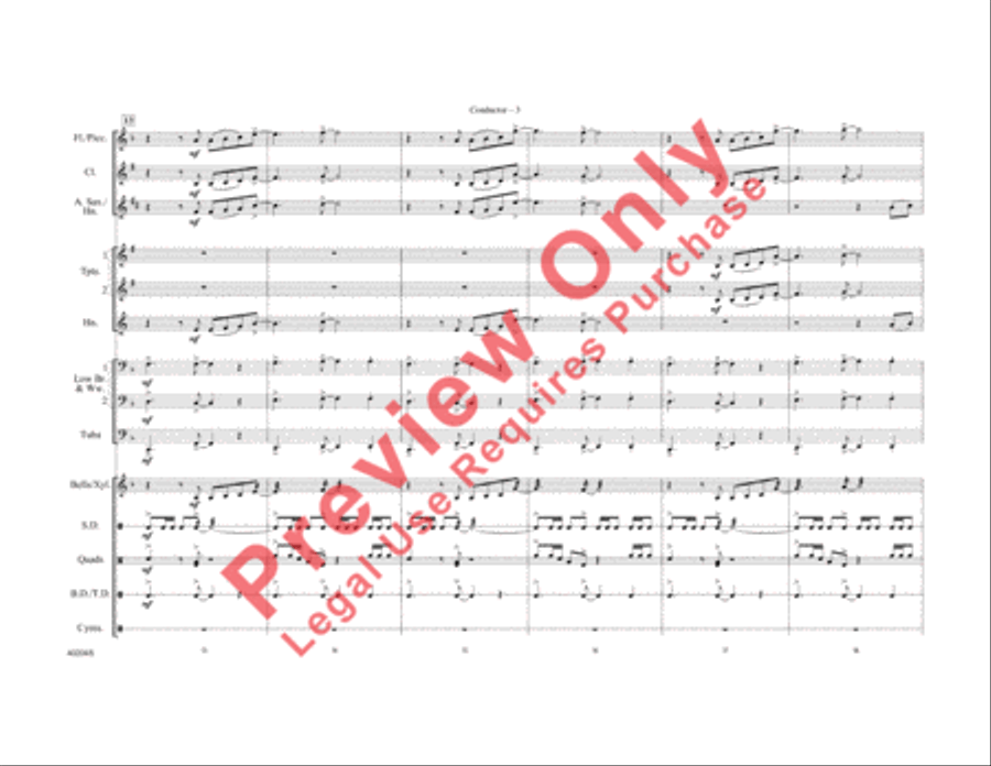 Good Time Marching Band scores gallery preview page 4