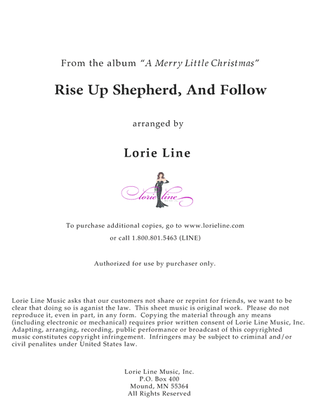 Book cover for Rise Up Shepherd, And Follow (from 2016 A Merry Little Christmas)