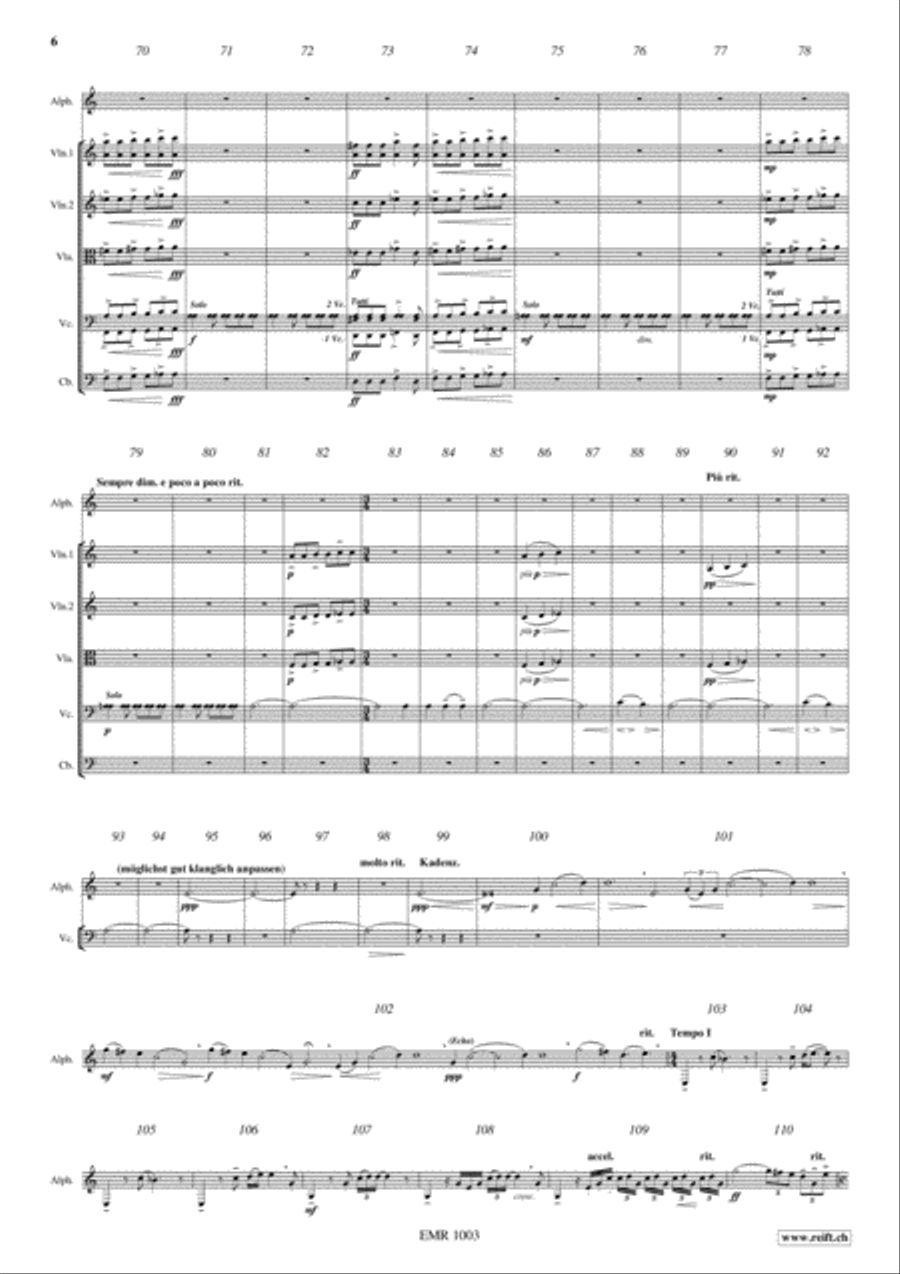 Konzert Konzert String Orchestra scores gallery preview page 6