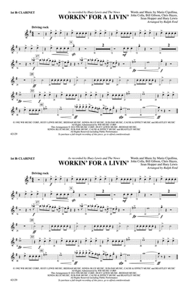 Workin' for a Livin': 1st B-flat Clarinet