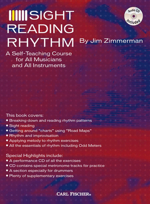 Book cover for Sight Reading Rhythm