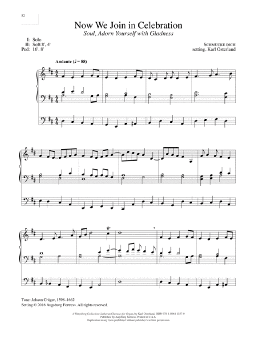 A Wittenberg Collection Organ scores gallery preview page 53