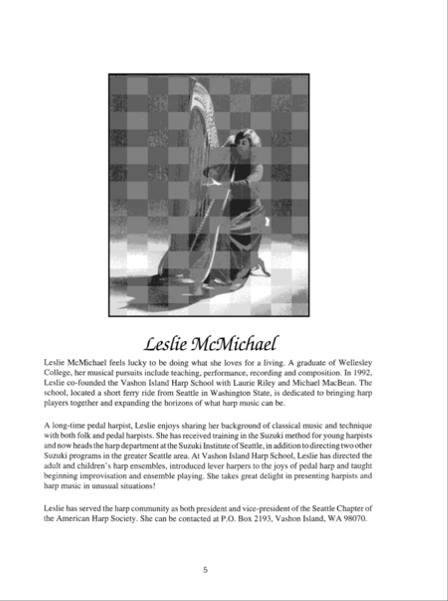 Celtic Music for Folk Harp Pedal Harp scores gallery preview page 6