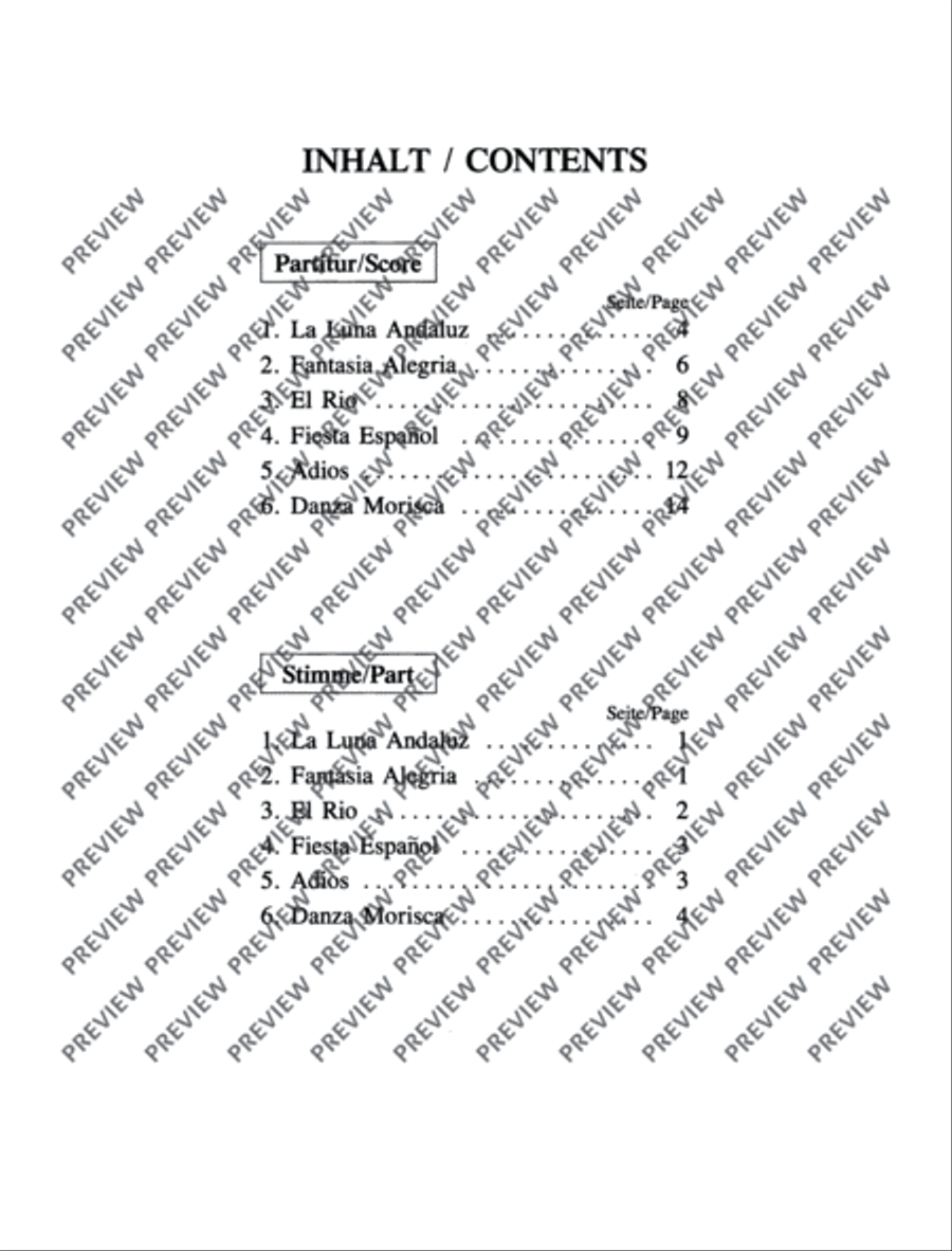 Spanish Air Recorder scores gallery preview page 17