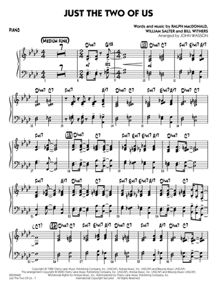 Just the Two of Us (arr. John Wasson) - Piano