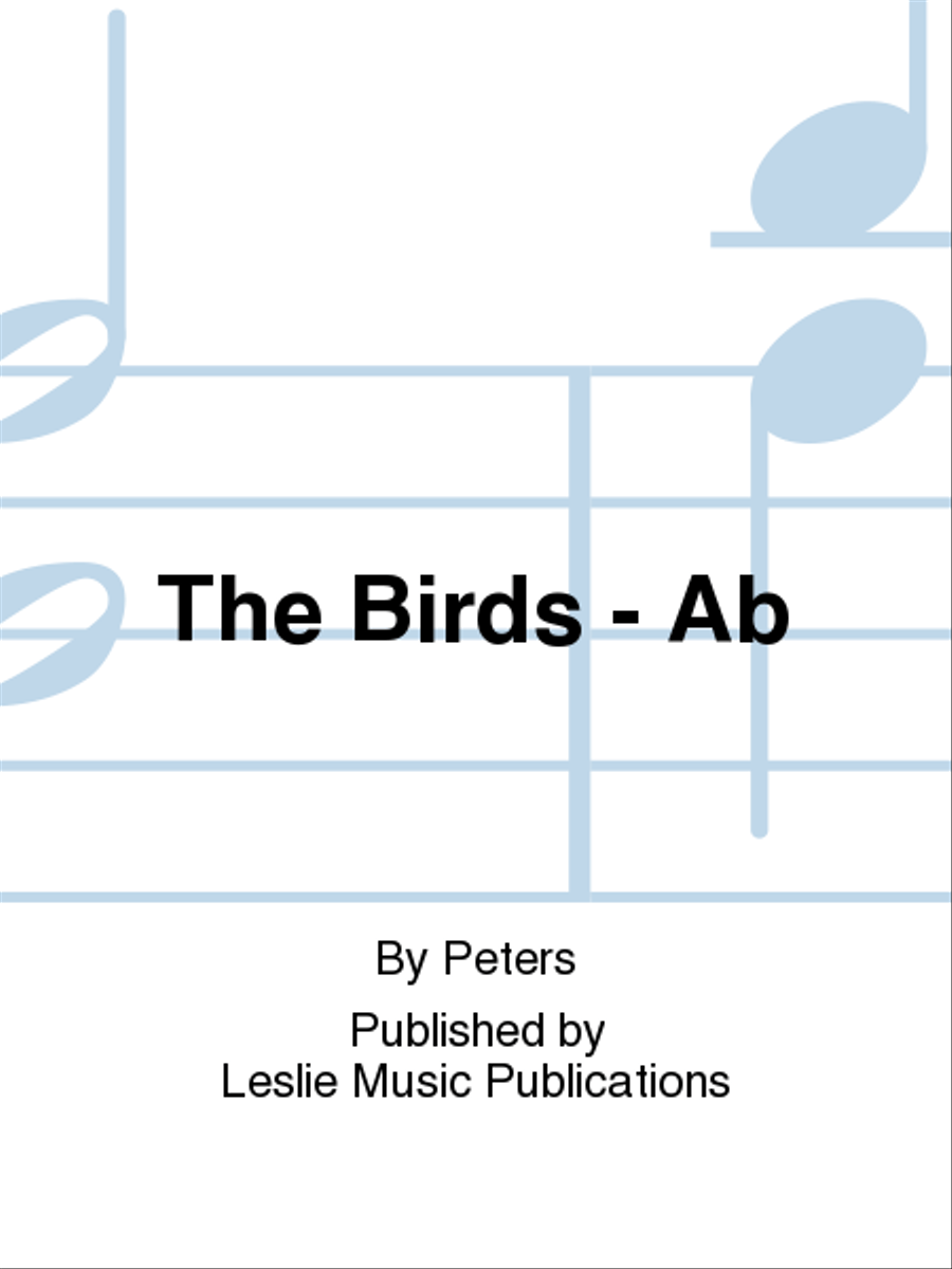 The Birds - Ab The Birds - Ab Voice Solo scores gallery preview page 1