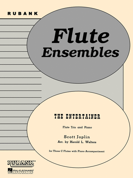 The Entertainer - Flute Trio and Piano