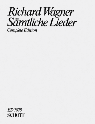Book cover for Complete Lieder