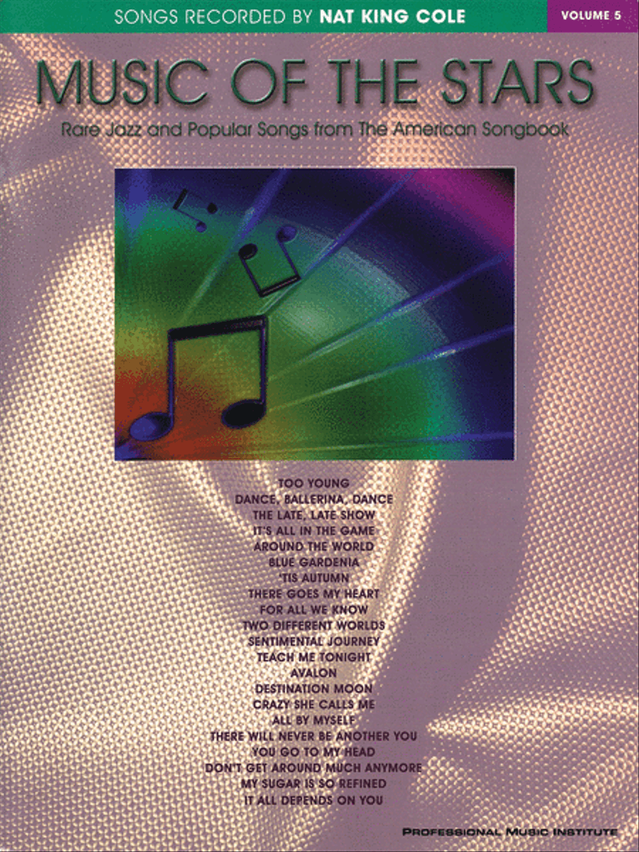 Nat King Cole Piano, Vocal, Guitar scores gallery preview page 1
