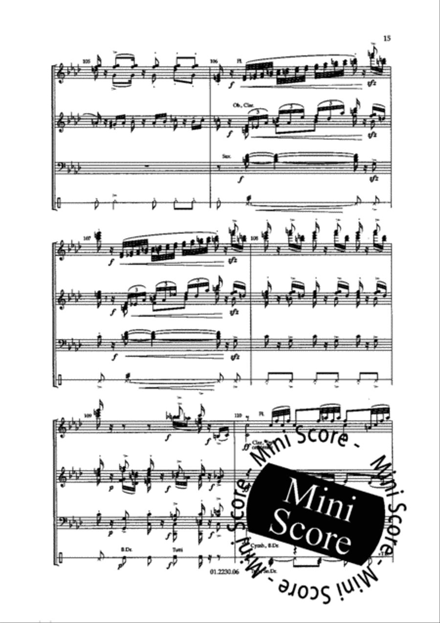 Triana Triana Concert Band scores gallery preview page 53