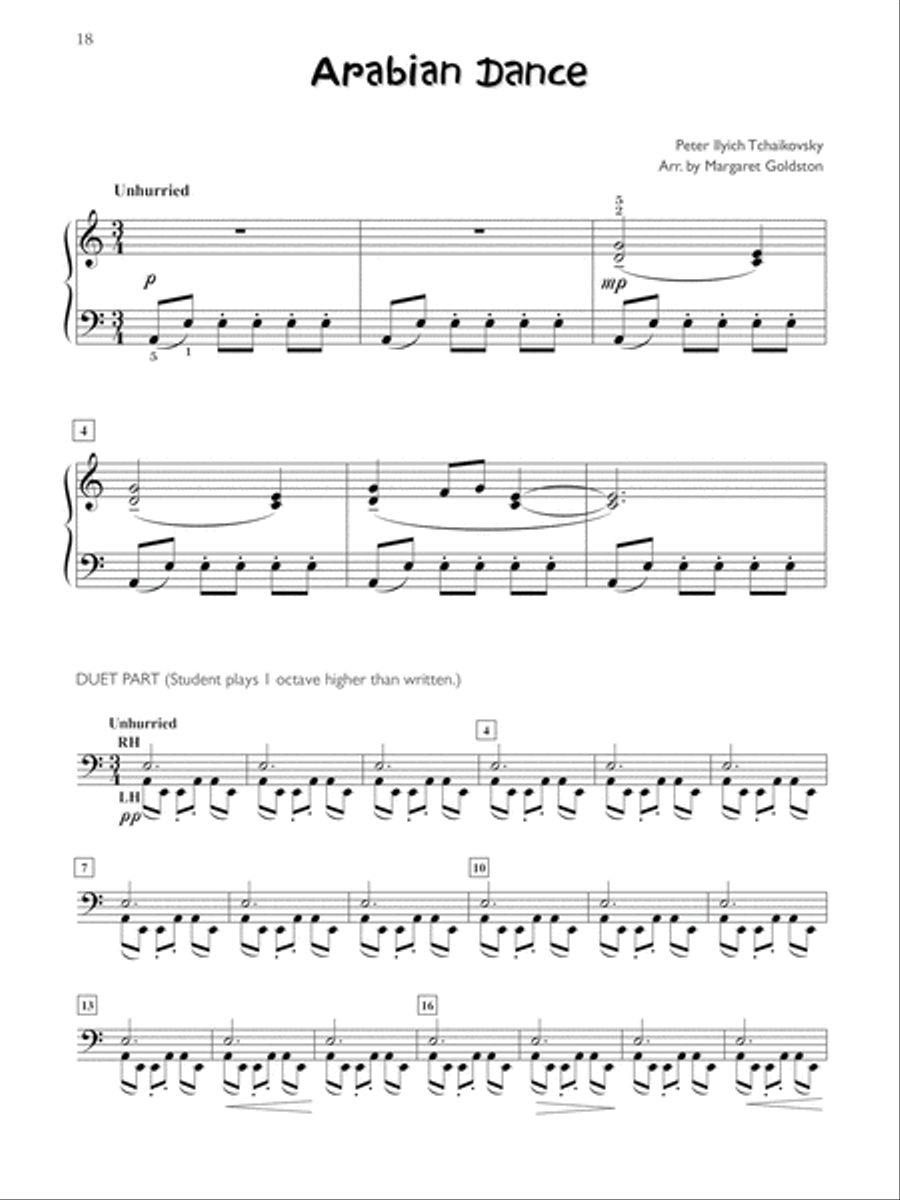A Simply Classic Nutcracker Easy Piano scores gallery preview page 4