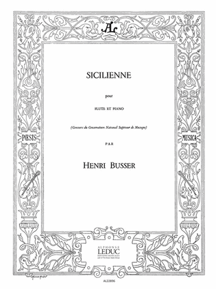 Sicilienne Op.60 (flute & Piano)