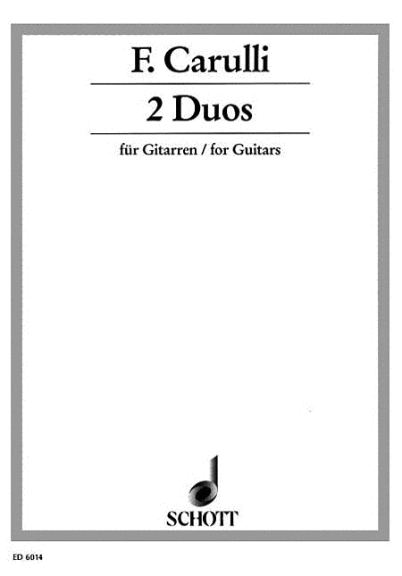 2 Guitar Duos Op. 146