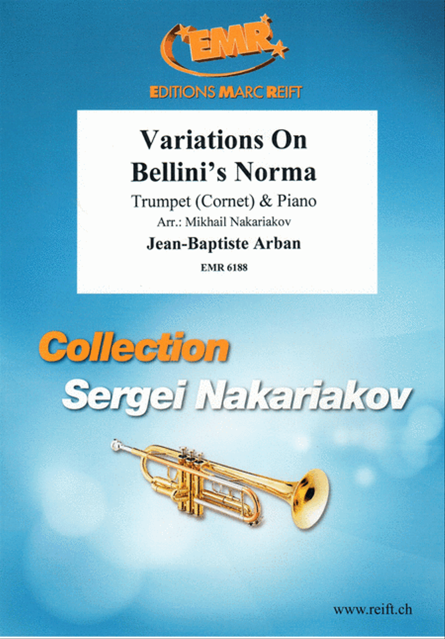 Variations On Bellini's Norma Cornet scores gallery preview page 1