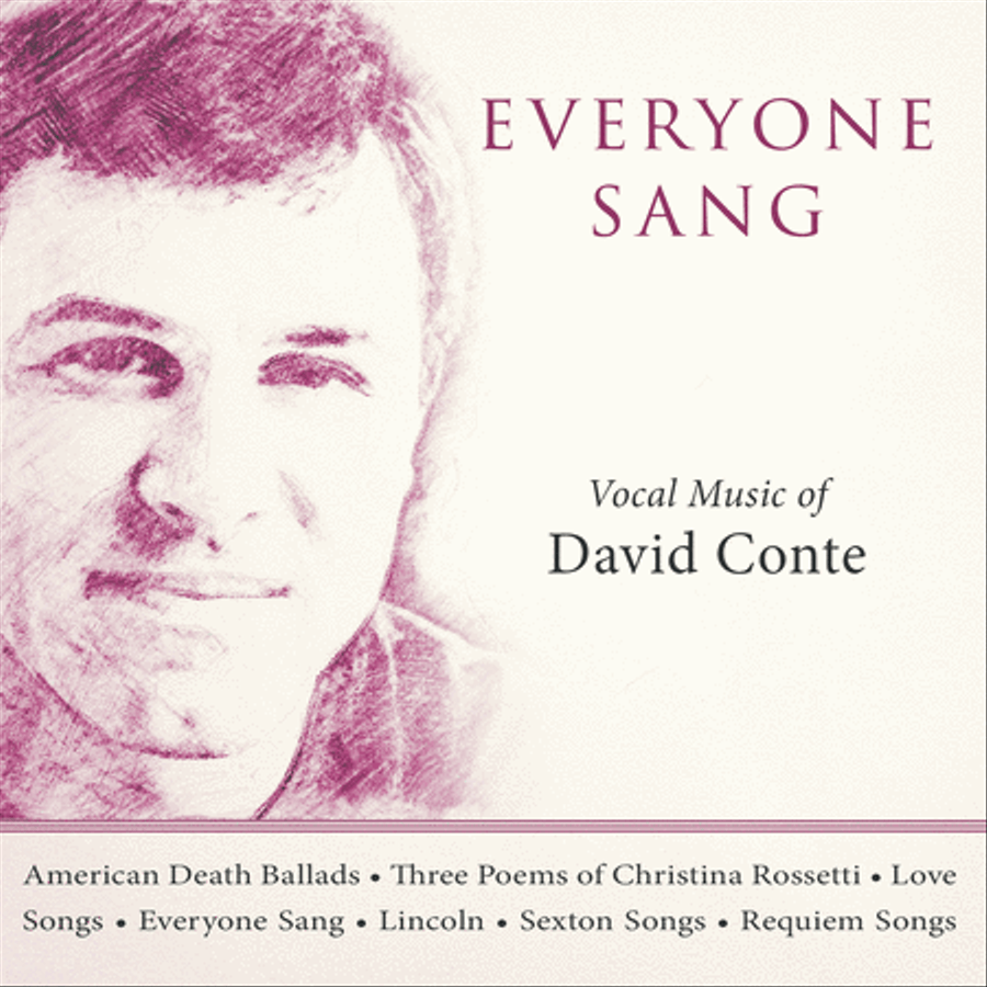 Everyone Sang: Vocal Music of David Conte Voice scores gallery preview page 2