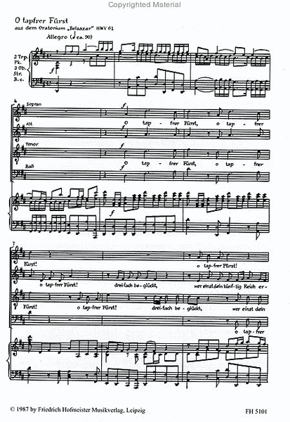 Ausgewahlte Chore aus Opern und Oratorien, Vol. 1