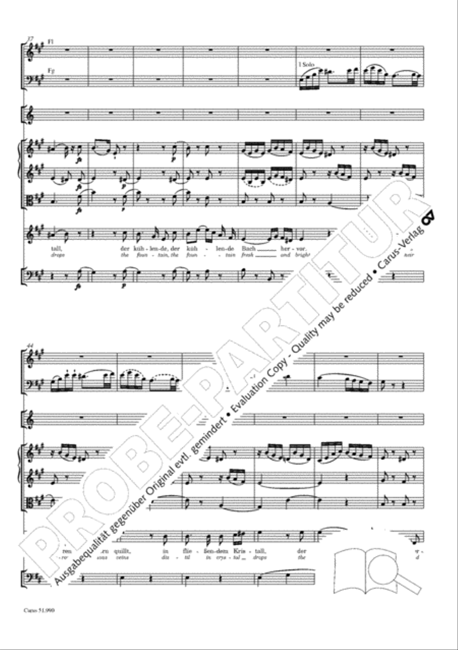 The Creation (Die Schopfung) 4-Part scores gallery preview page 163