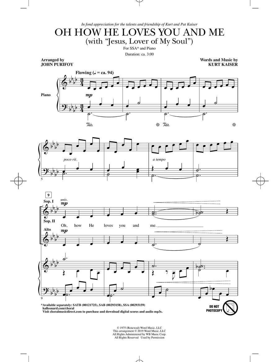 Oh How He Loves You And Me (with 