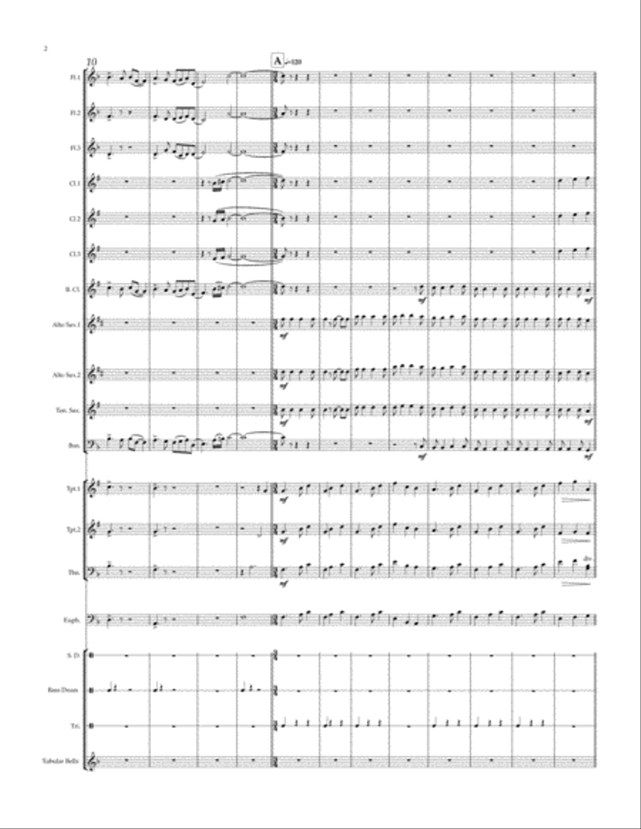 Remembering Concert Band scores gallery preview page 2