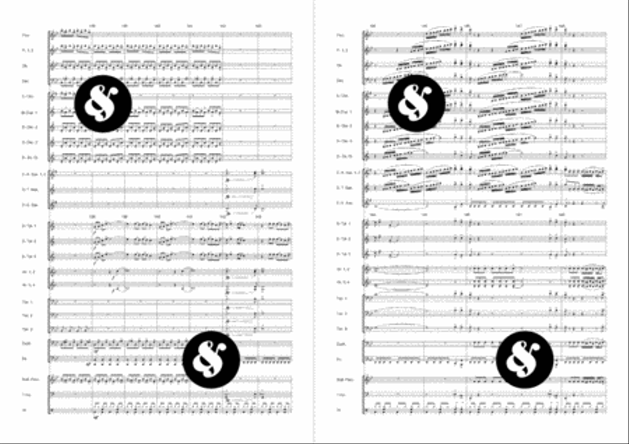 Mamma Mia! Concert Band scores gallery preview page 13