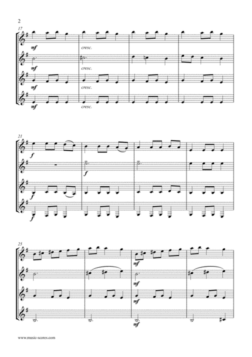 Carol of the Bells - Clarinet Quartet image number null
