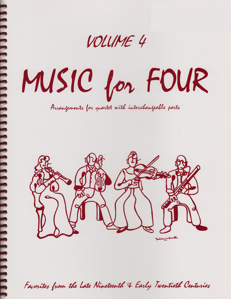 Music for Four, Volume 4, Part 4 - Cello/Bassoon by Various Bassoon - Sheet Music