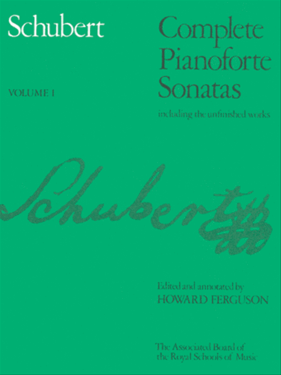 Complete Pianoforte Sonatas, Volume I Piano Method scores gallery preview page 1