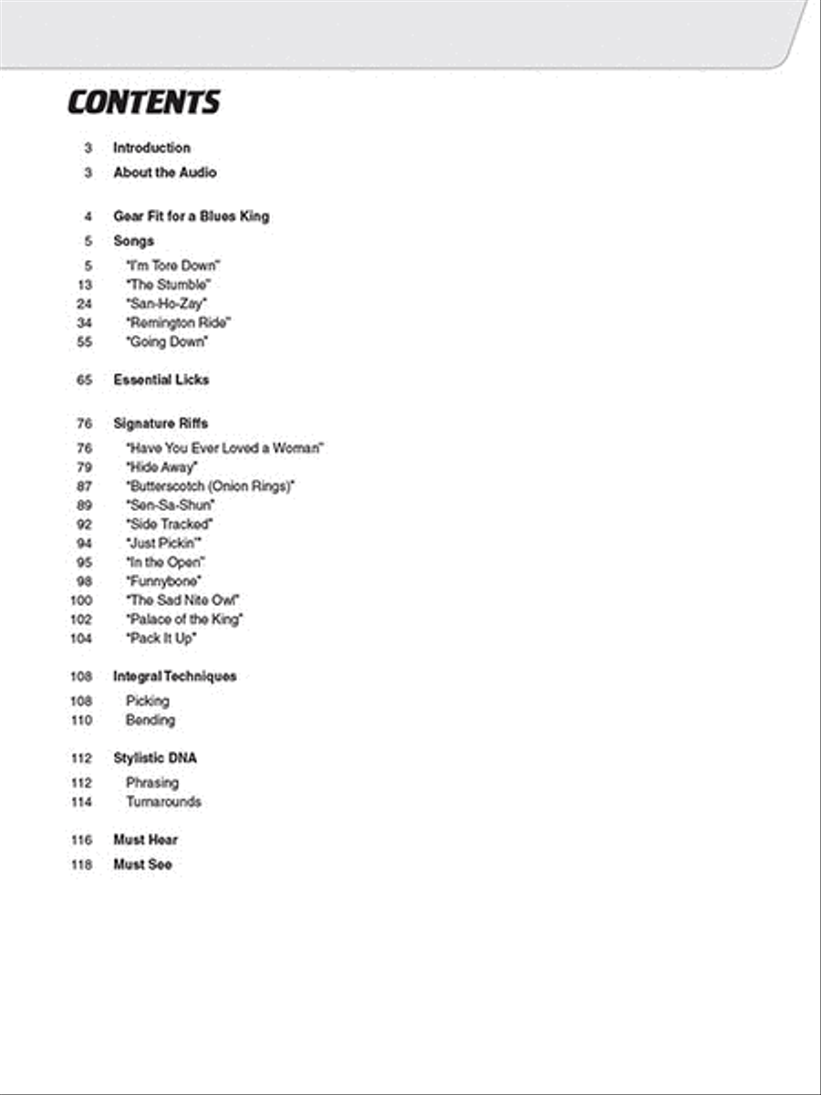 Play like Freddie King Play like Freddie King Electric Guitar scores gallery preview page 2