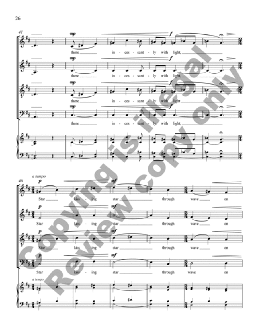 Voyages Voyages 4-Part scores gallery preview page 19