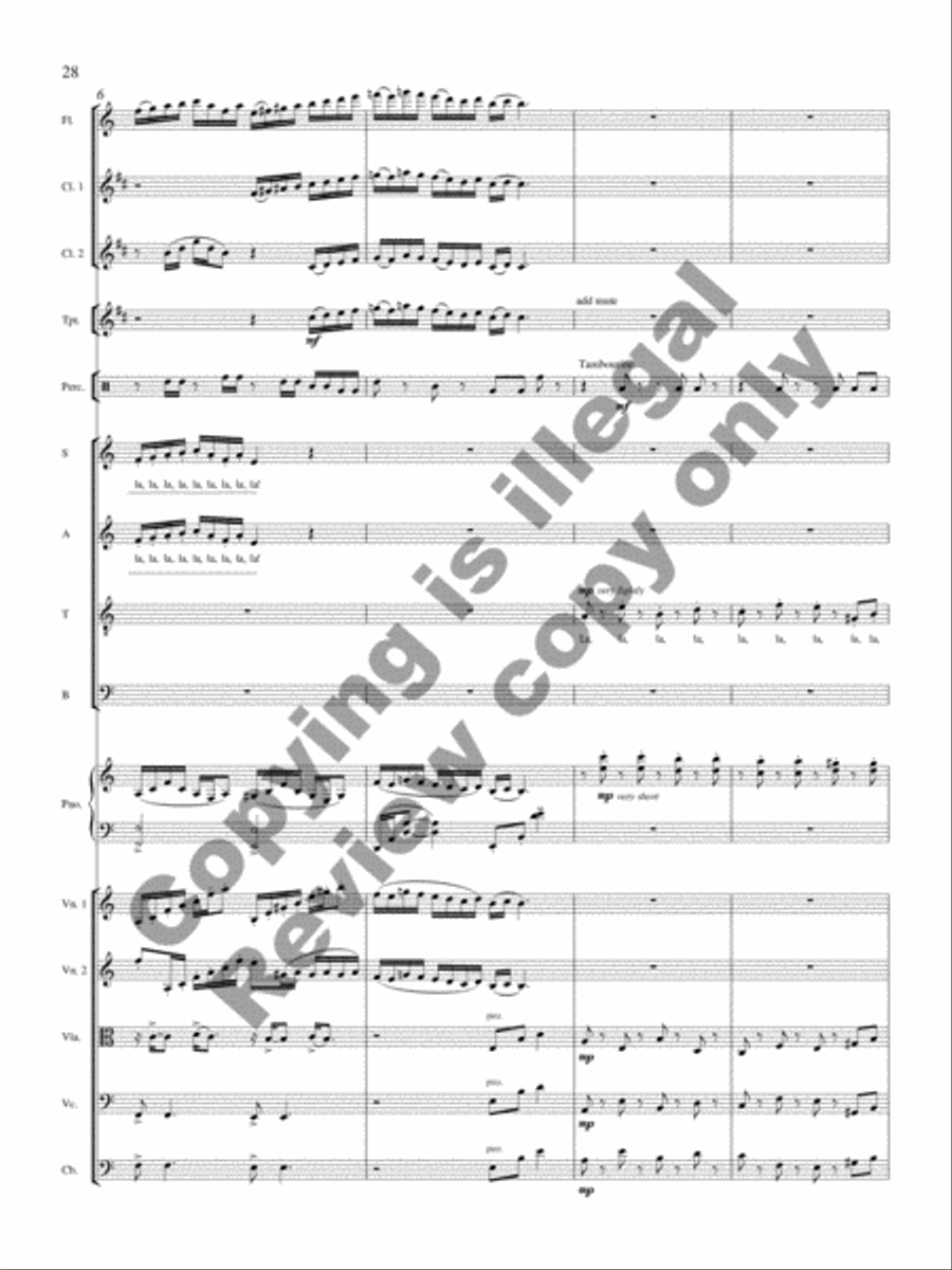Dream (Full Score) Dream (Full Score) Choir scores gallery preview page 13