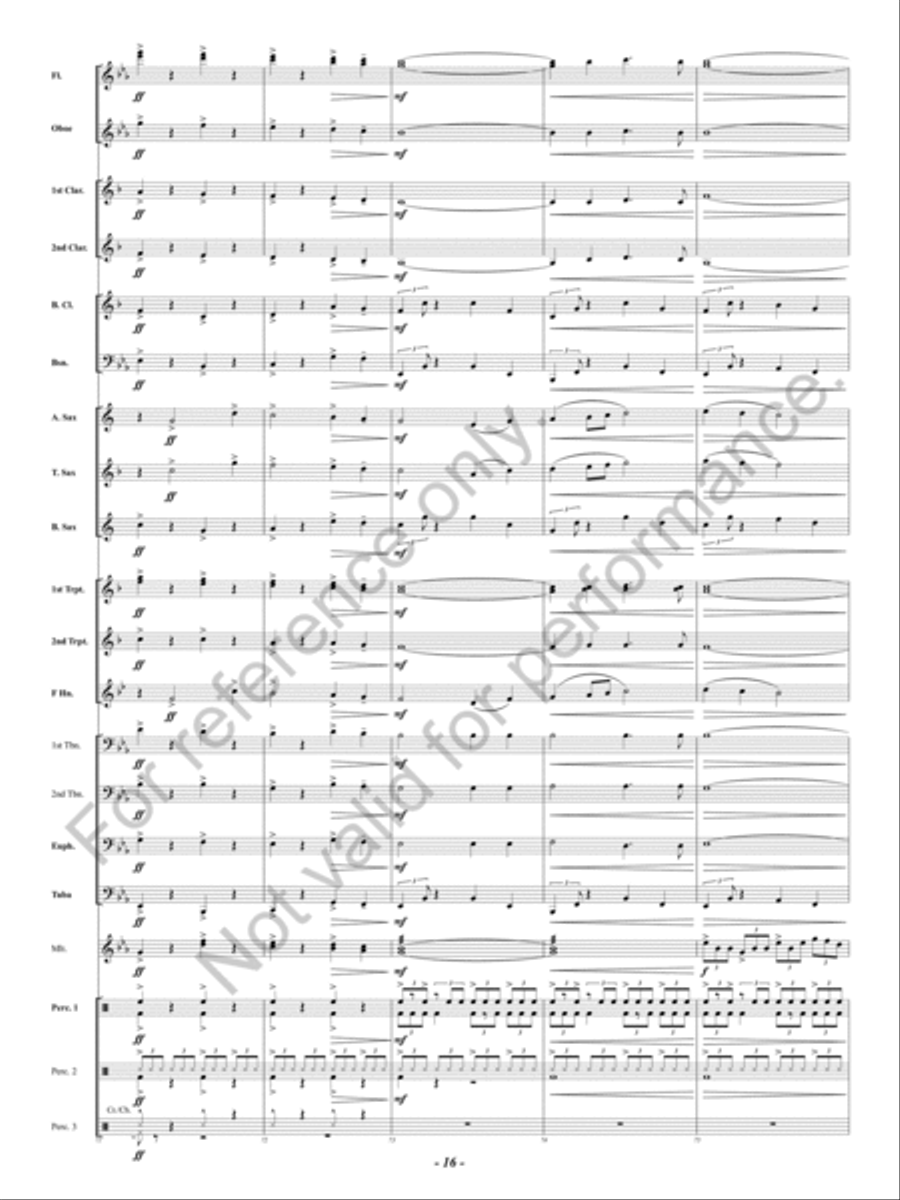 Celtic Holy Night Celtic Holy Night Concert Band scores gallery preview page 17