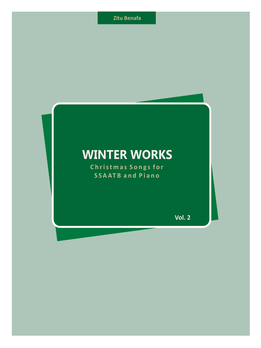 Winter Works Vol. 2 Winter Works Vol. 2 Choir scores gallery preview page 1