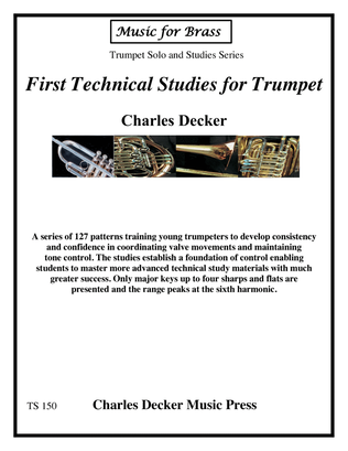 First Technical Studies for Trumpet