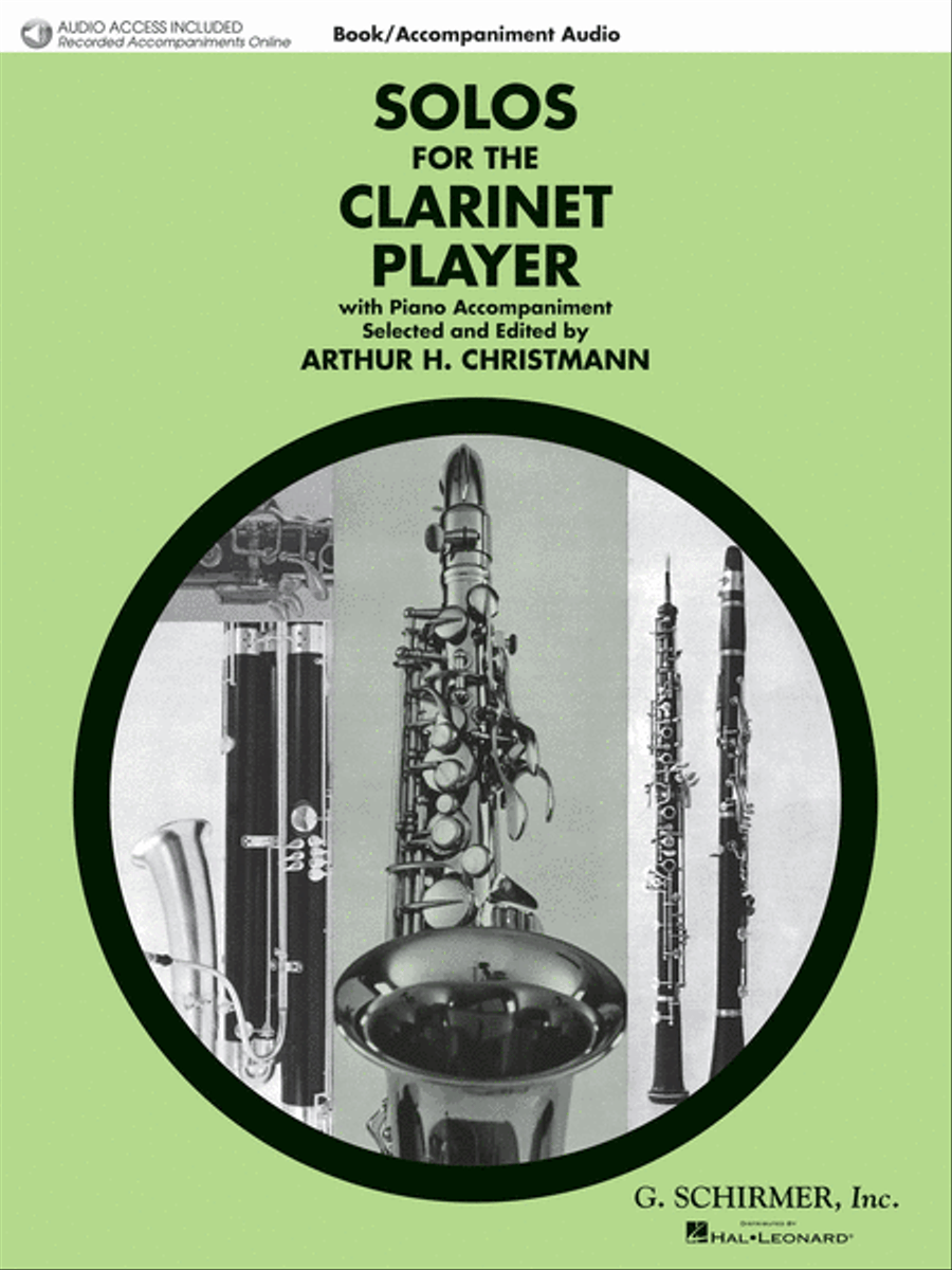 Solos for the Clarinet Player Clarinet Solo scores gallery preview page 1