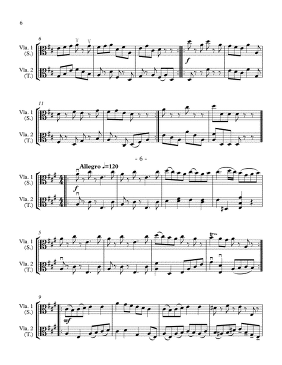 10 Little Duets for Teacher and Student (2 Violas) image number null