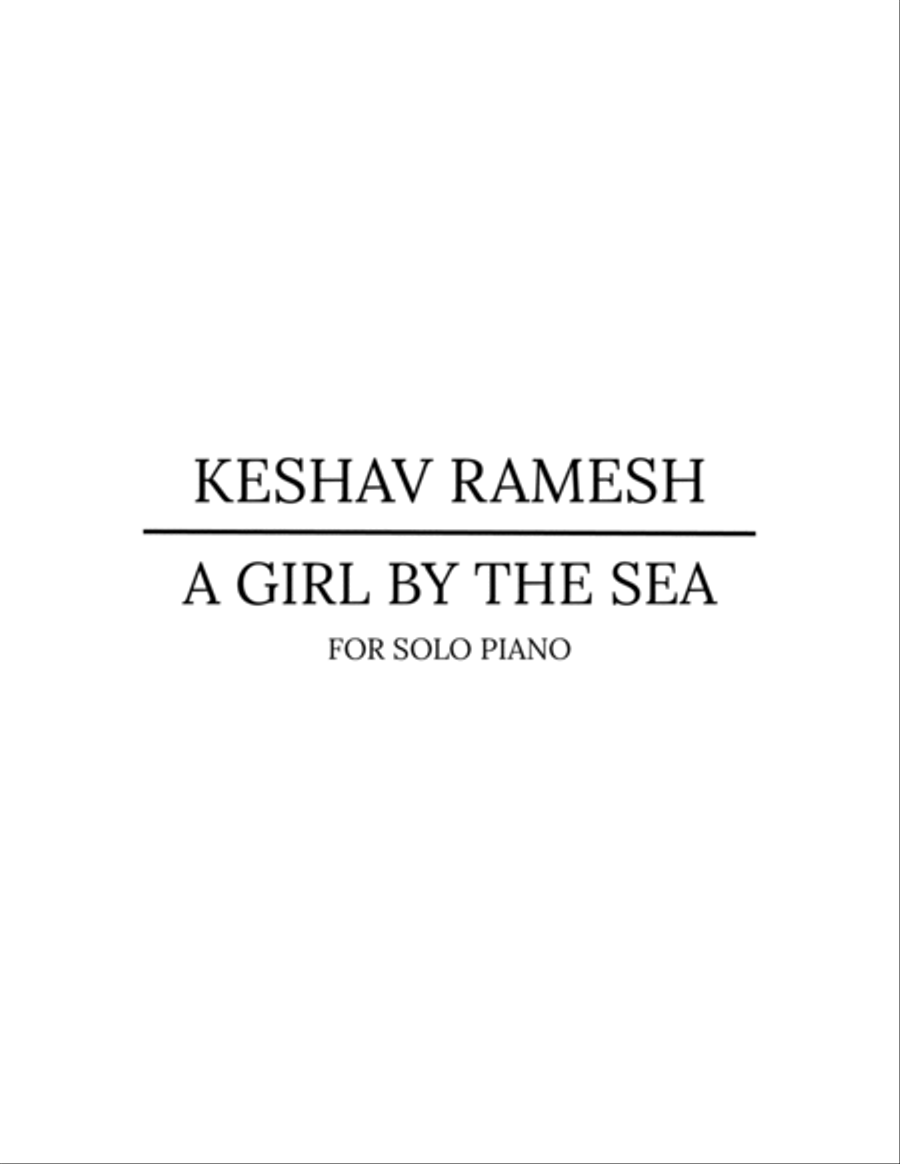 A Girl by the Sea Piano Solo scores gallery preview page 2